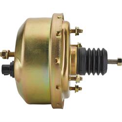 Single 7 Inch Brake Booster Master Cylinder Combo, 1-1/8 Inch Bore