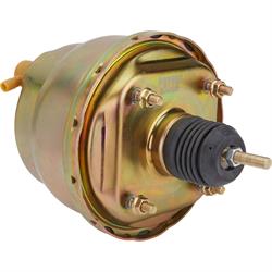Dual 7 Inch Brake Booster Master Cylinder Combo, 1-1/8 Inch Bore
