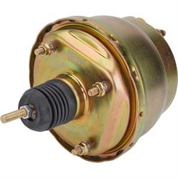Dual 7 Inch Brake Booster Master Cylinder Combo, 1-1/8 Inch Bore