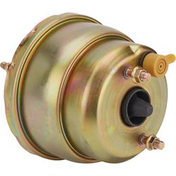 Dual 7 Inch Brake Booster Master Cylinder Combo, 1-1/8 Inch Bore
