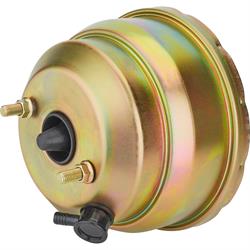 Dual 8 Inch Brake Booster Master Cylinder Combo, 1 Inch Bore