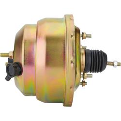 Dual 8 Inch Brake Booster Master Cylinder Combo, 1 Inch Bore