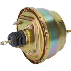 Dual 8 Inch Brake Booster Master Cylinder Combo, 1 Inch Bore
