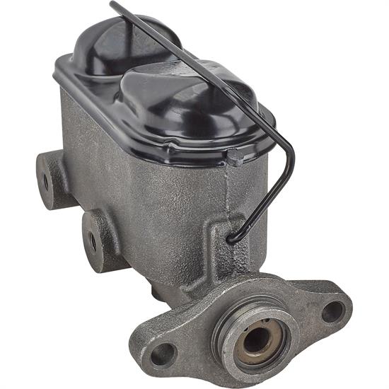 Speedway Dual Feed Brake Master Cylinder, 1 Inch Bore, Disc/Drum