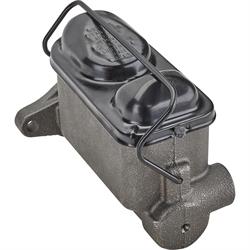 Speedway Dual Feed Brake Master Cylinder, 1 Inch Bore, Disc/Drum
