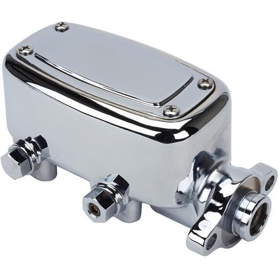 Speedway Deluxe Chrome Aluminum Master Cylinder, 1 Inch Bore