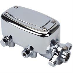 Speedway Deluxe Chrome Aluminum Master Cylinder, 1 Inch Bore