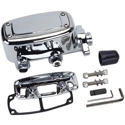 Speedway Deluxe Chrome Aluminum Master Cylinder, 1 Inch Bore