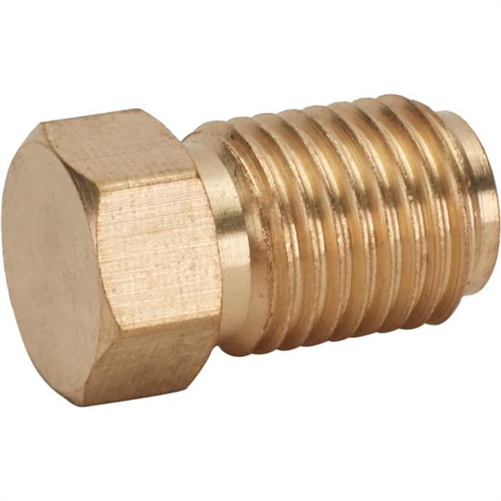 3/8 Inch-24 Inverted Male Flare Plug for Master Cylinder Ports