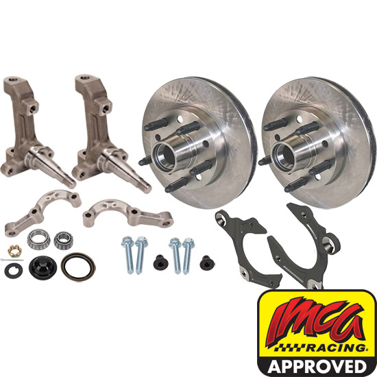 IMCA Short Arm 3-Piece Spindle with AFCO Rotors Kit