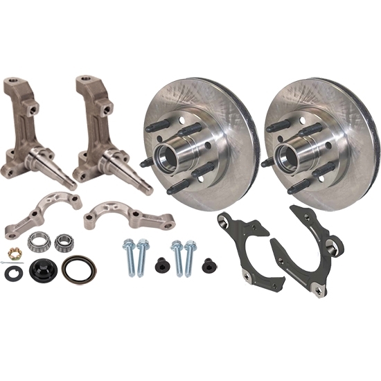 IMCA Short Arm 3-Piece Spindle With Wilwood Rotor Kit