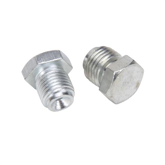Master Cylinder Plugs, 1/2"20 & 9/16"18, Zinc Finish