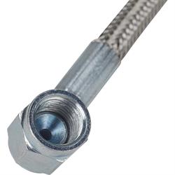 Stainless 24 Inch Brake Line with 90 Degree End