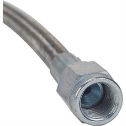 Stainless 24 Inch Brake Line with 90 Degree End