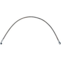 Stainless 24 Inch Brake Line with 90 Degree End