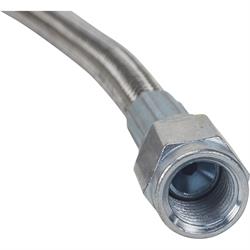 Stainless 48 Inch Brake Line with 90 Degree End