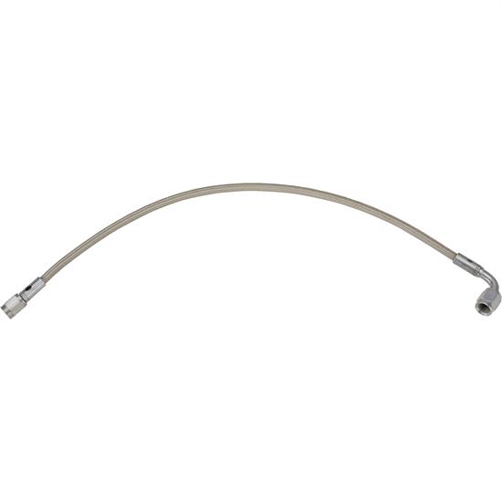 Stainless 15 Inch Brake Line with 90 Degree End