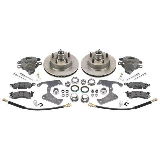 Complete Disc Brake Kit 1937-48 Ford, 5 on 5-1/2 BC