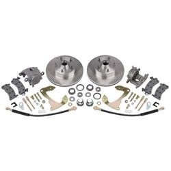 Deluxe Disc Brake Kit, 1955-1964 Chevy Full-size Car, Stock Spindle