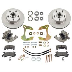Deluxe Disc Brake Kit, 1955-1964 Chevy Full-size Car, Stock Spindle