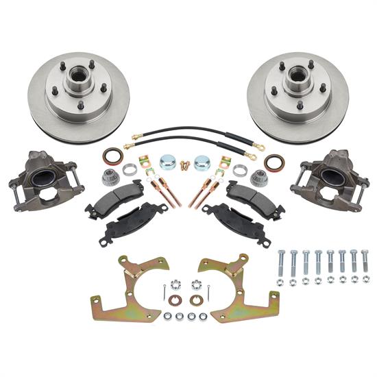 Deluxe Disc Brake Kits: 1957-1964 Ford Half Ton