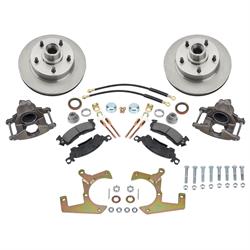 Deluxe Disc Brake Kits: 1957-1964 Ford Half Ton
