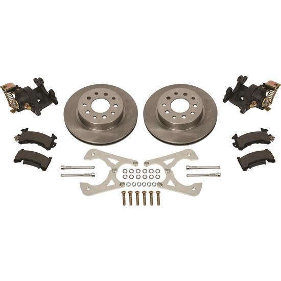 GM 10 & 12 Bolt Bolt-On Rear Disc Brake Kit w/ E-Brake