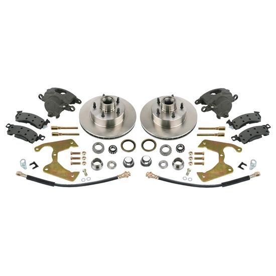 Brake Kit 1969-77 GM Caliper to Early Ford Spindle, Ford B-P