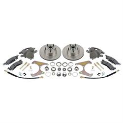 Disc Brake Kit, 1969-77 GM Caliper to Early Ford Spindle, 5 on 4-3/4In