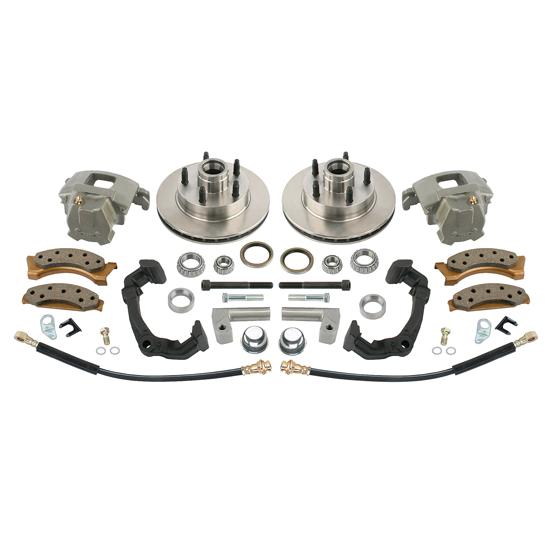 Mustang II Disc Brake Kit for Early Chevy Spindles, 5 on 4-1/2 Inch