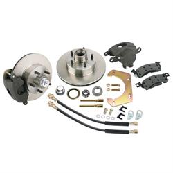 Front Disc Brake Kit, GM Mid-size to 1949-54 Chevy Spindle, 5 on 4-1/2