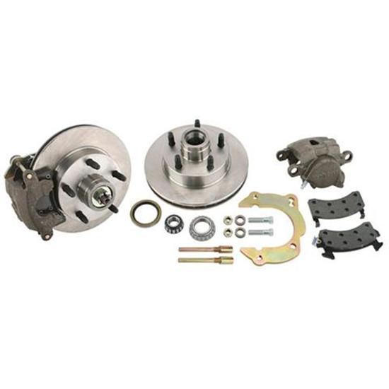 Front Disc Brake Kit GM Metric/Mustang II to 1949-54 Chevy, 5 on 4-3/4
