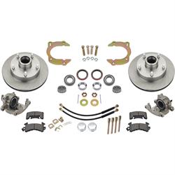 9.25" GM Metric Disc Brake Kit to 1949-54 Chevy Car, 5x4.75" BP