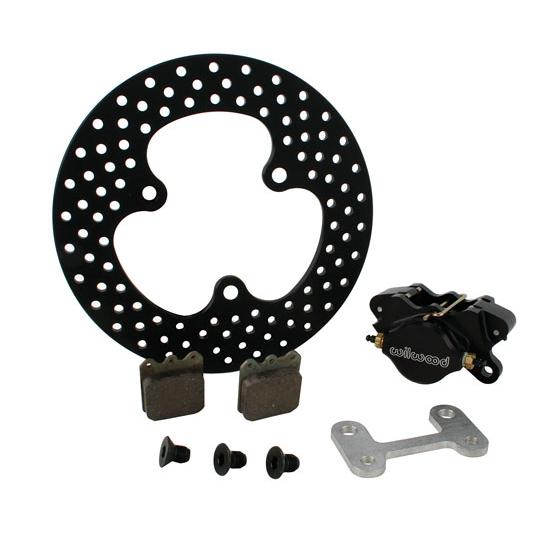 Sprint Left Front Brake Kit with Speedway Brake Rotor