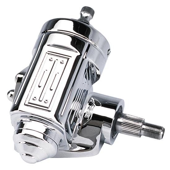 Flaming River FR1541TEC Chrome Tech-T Reversed Corvair Steering Box
