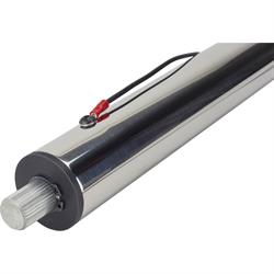 Hot Rod Nostalgia Steering Column, 30 Inch, Polished Stainless Steel