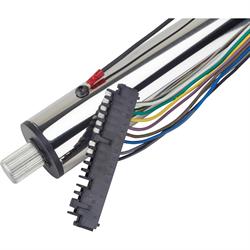 Hot Rod Nostalgia Steering Column, 30 Inch, Polished Stainless Steel