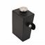 Aluminum Firewall Mount Power Steering Reservoir, Black, 24 oz Aluminum Firewall Mount Power Steering Reservoir, Black, 24 oz