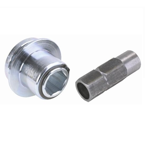Steel Rim Style Quick Release Hub, 3/4 Inch