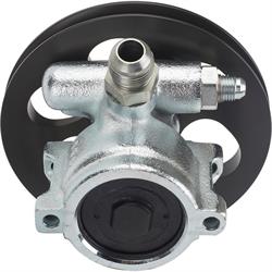 Speedway Steel Power Steering Pump with Pulley