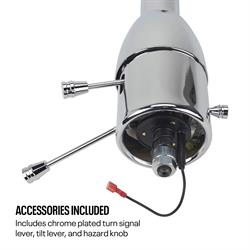 1955-56 Chevy Passenger Car Tilt Only Steering Column, Chrome