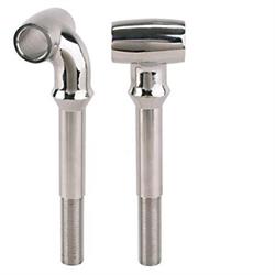 Speedway Front Solid Axle Leaf Spring Perch, Stainless Steel
