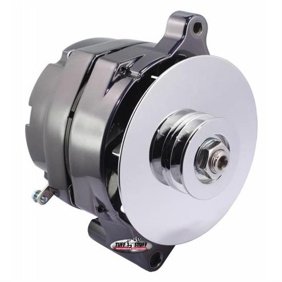 Tuff Stuff 7068RD7 1 Wire Ford Alternator, 100 AMP, V Groove Pulley