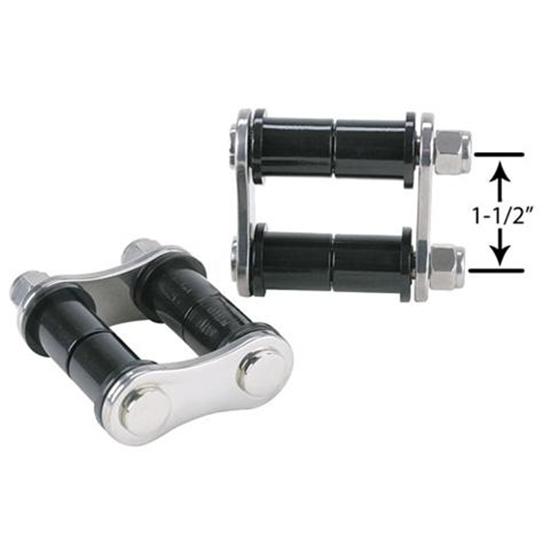 Nylon Shackle Kits, 1-3/4 Inch Wide Spring