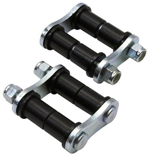 Nylon Shackle Kits, 2-1/4 Inch Wide Spring
