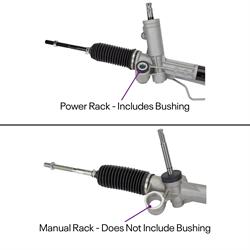 Mustang II Power Steering and Manual Rack & Pinions