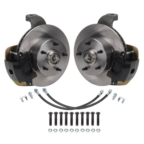 2 Inch Drop Spindle/Brake Kit, 1958-64 Chevy, 5 on 4.75 Inch