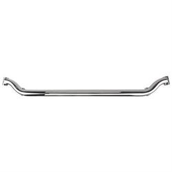 Chrome Front Tube Axle w/ Perch Bolt Holes, Chevy Spindle