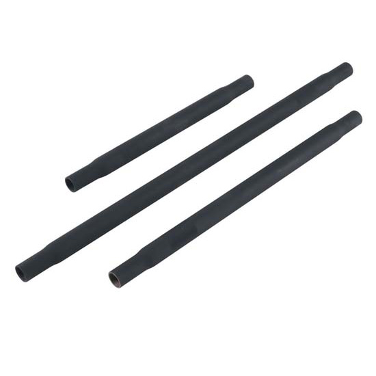 Aluminum Swedged Tubes, 5/8 Inch Thread, Black
