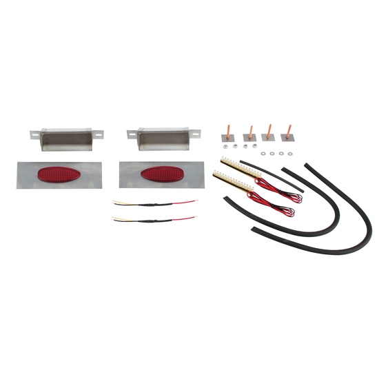 Hagan Street Rods fmTD39R-LED 1939 Ford Style Flush Mount Tail Lights